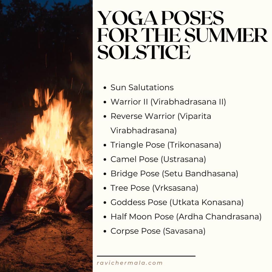 yoga poses for summer solstice